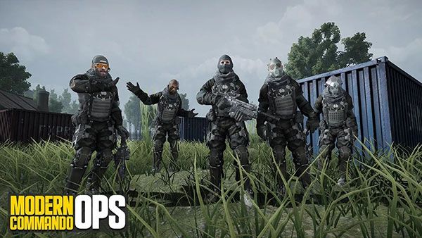 現(xiàn)代突擊隊(duì)?wèi)?zhàn)爭(zhēng)(Modern Commando Ops)