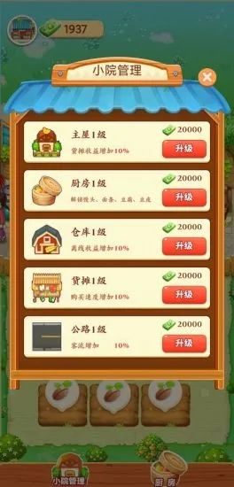 爺爺的小農院賺錢游戲