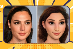 看看你在動畫電影中的樣子