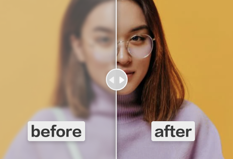 對圖像中模糊人臉進行還原