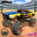德比沙漠卡車(Monster Derby Truck Fighting)