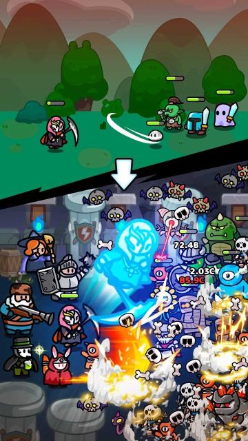 懶散的隆隆英雄(Idle Rumble)