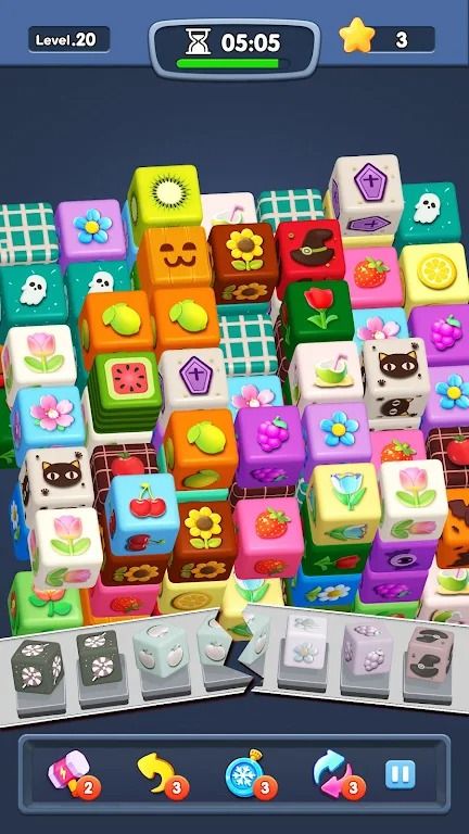 多面體方塊粉碎(Cube Crush 3D)