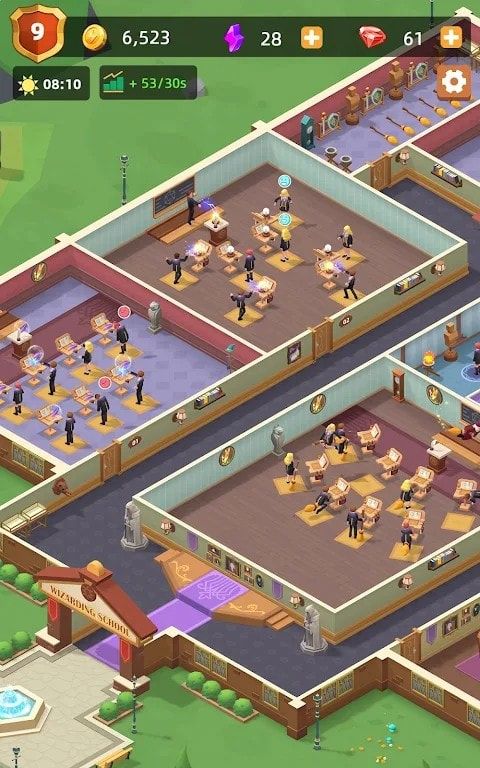 放置巫師學校大亨(Idle Wizarding School Tycoon)