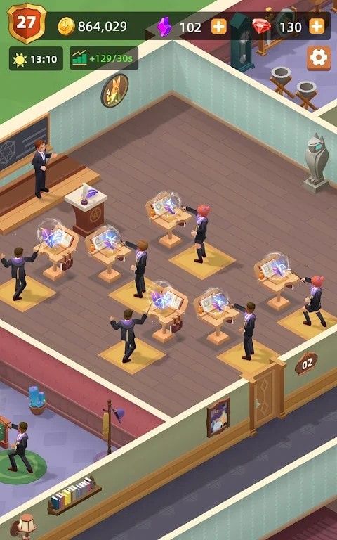 放置巫師學校大亨(Idle Wizarding School Tycoon)