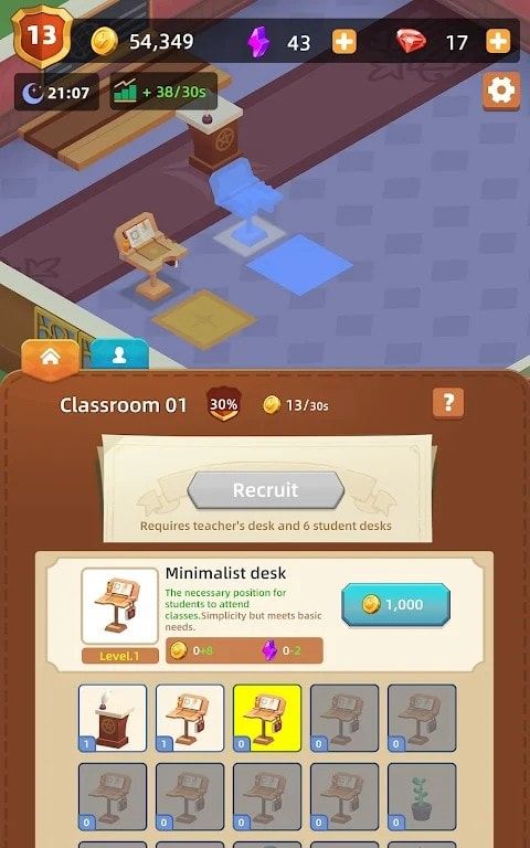 放置巫師學校大亨(Idle Wizarding School Tycoon)