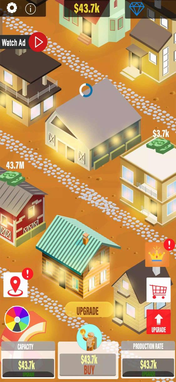火星鎮(zhèn)城市建設(shè)