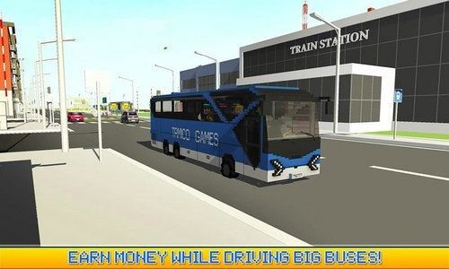 像素巴士司機(Blocky City Bus Driver SIM)
