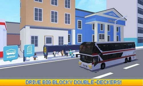 像素巴士司機(Blocky City Bus Driver SIM)