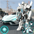 飛行警察變形機(jī)甲(Flying Police Robot Game)